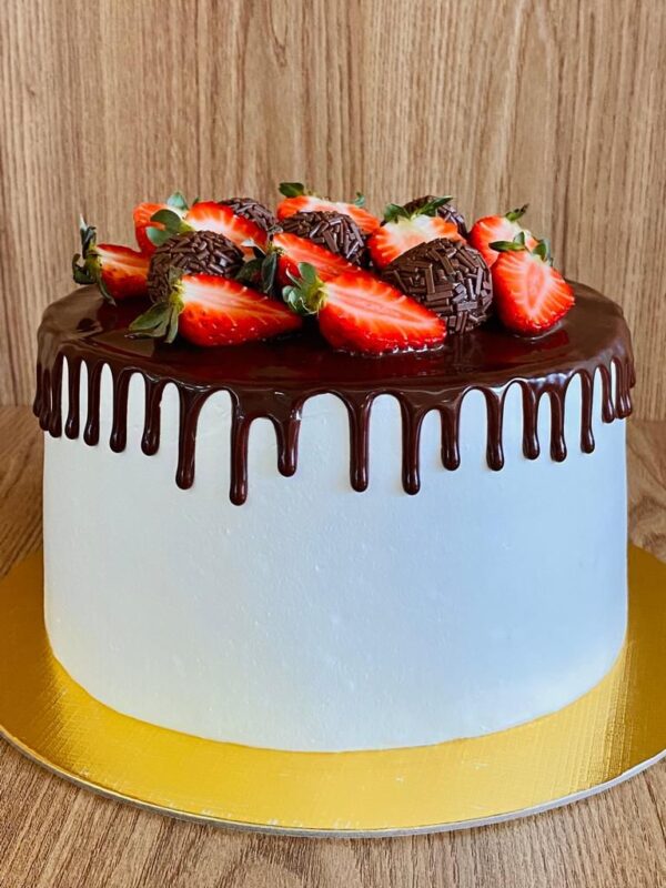 DUO CHOCOLATE COM MORANGO