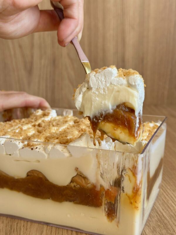 TORTA BANANA CARAMELIZADA